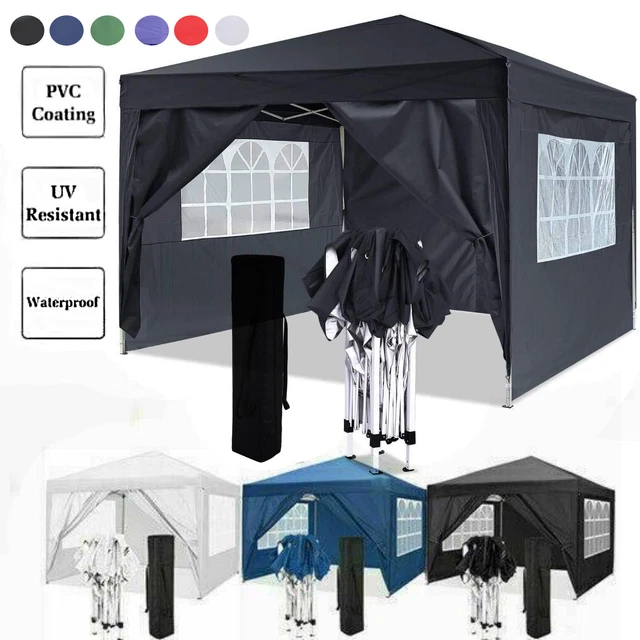 Pavillon Wasserdicht 3x3/4,5/3x6M Faltbar Gartenpavillon Partyzelt UV-Schutz 50+