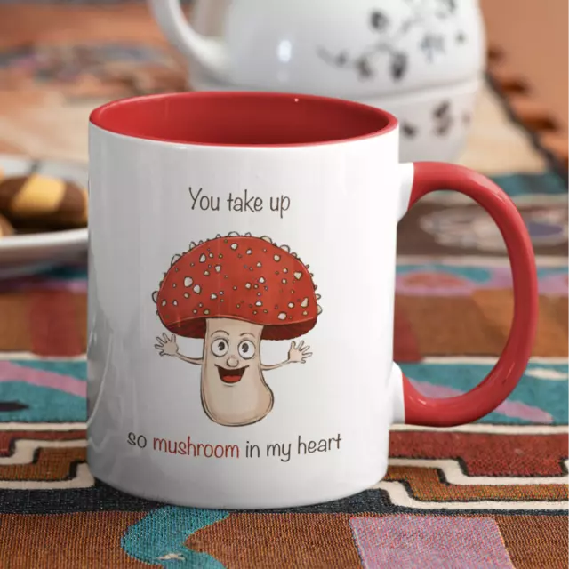 You take up so mushroom in my heart - Valentine's Day Gift Cute Quote Message