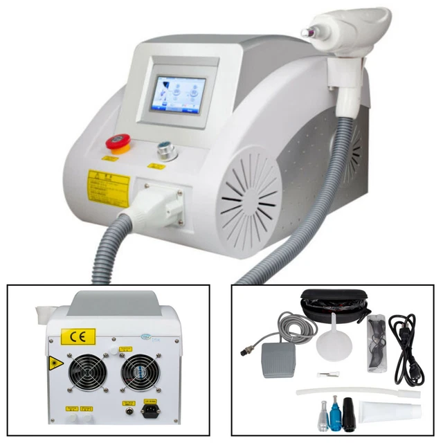 ND Yag Laser Tattooentfernung Akne Picolaser Straffung Multifunktionsgerät Weiß