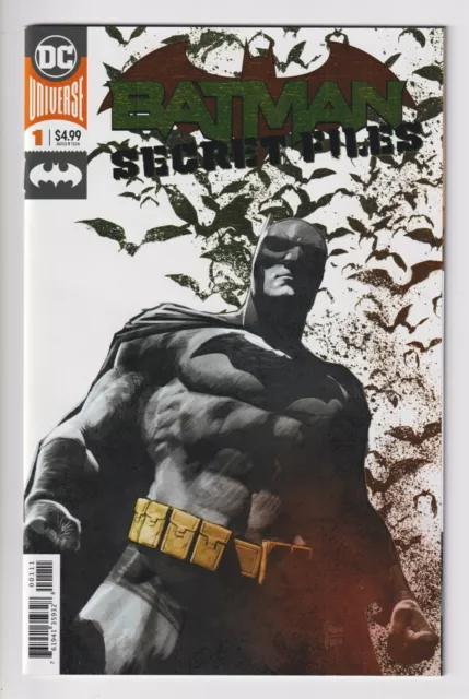 BATMAN SECRET FILES #1 FOIL NM 2018 Tom King Janin DC comics