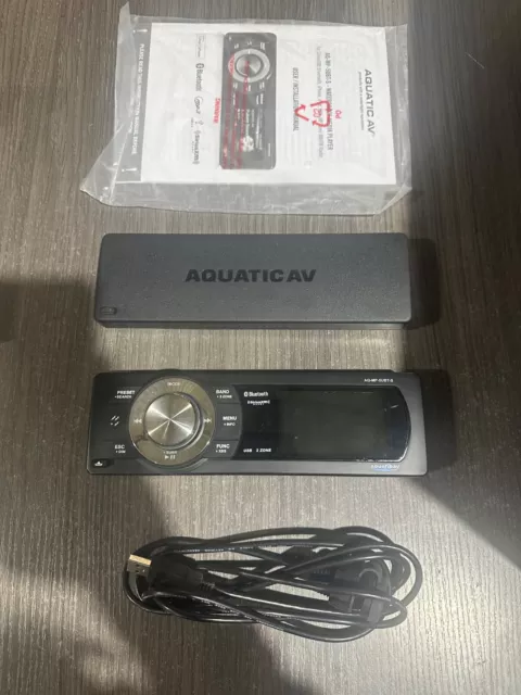 Aquatic AV AQ-MP-5UBT-HS Harley-Davidson Bluetooth Stereo For 1996-2013 Models R