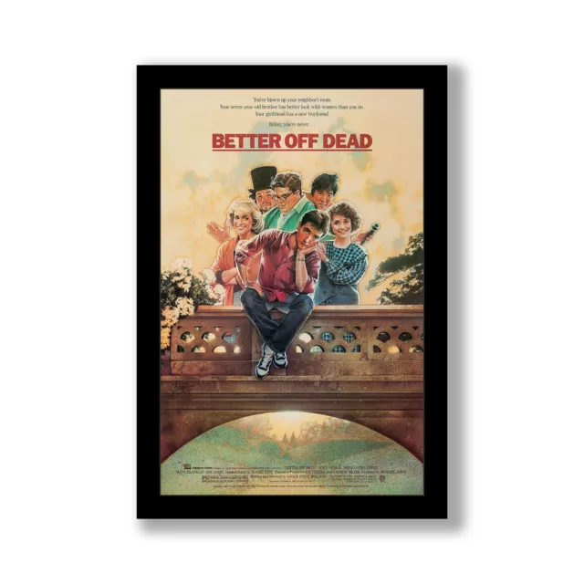 BETTER OFF DEAD - 11x17 Framed Movie Poster by Wallspace