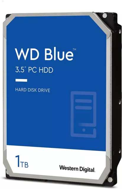 Wd Wd10Ezex Hard Disk Interno 3,5"Western Digital Pc 1 Tb 7200 Rpm Sata 3 1000Gb
