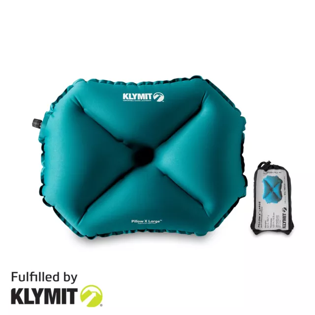 Klymit PILLOW X Large Lightweight Camping Pillow - Brand new