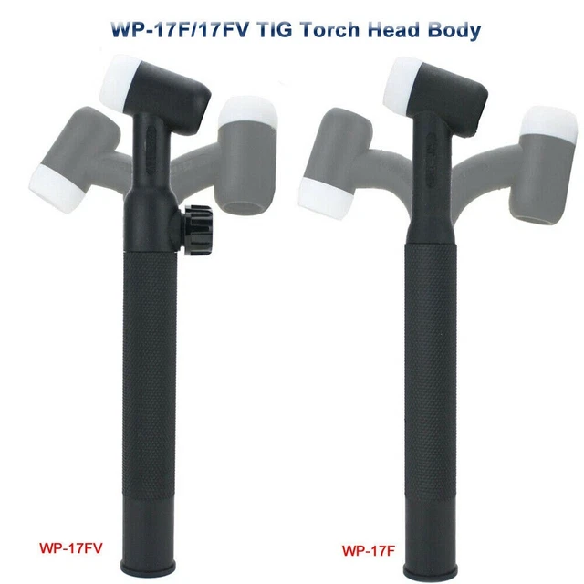Bruciatore TIG WP-17F testa flessibile corpo raffreddato ad aria valvola dell'aria saldatura saldatore