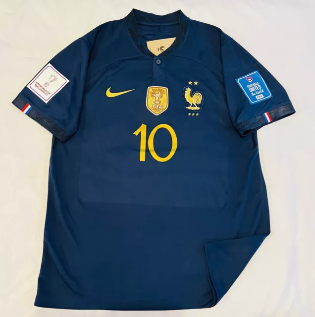 OFFICIAL FIFA WORLD CHAMPIONS 2018 PATCH FOR FRANCE FFF 2018-2022 JERSEY