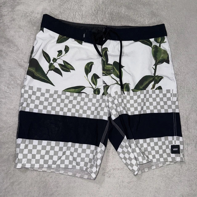 VANS VANPHIBIAN SERIES Board Shorts Hawaiian Tropical Floral Men s Size 34 13.47 PicClick