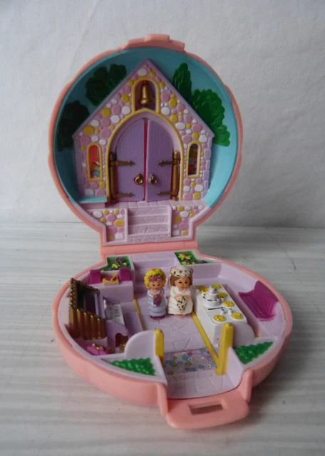 #Polly Pocket Vintage# Bridesmaid Nancy's Wedding Day / Bluebird / 1989