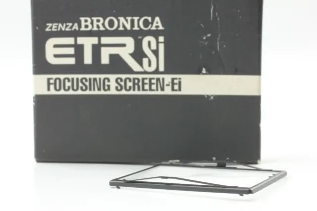 [ Near Mint ] Zenza Bronica ETR Si Focusing Screen Ei 135 Micro Sprit Image