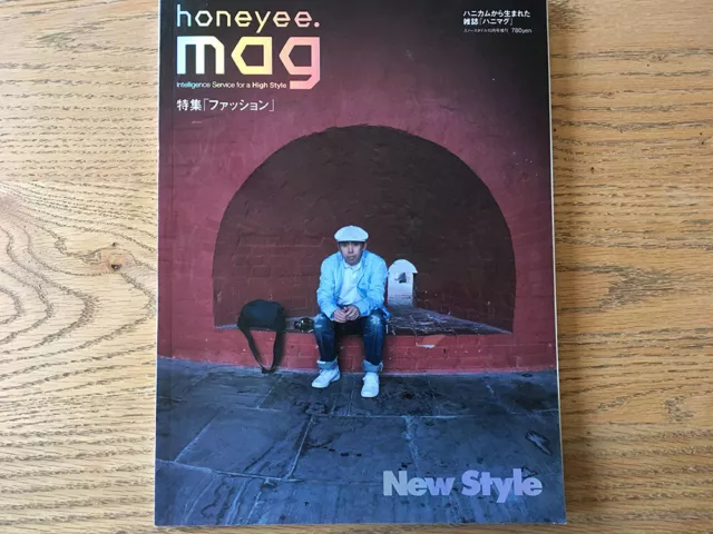 Honeyee Mag Vol 6 Oct 2008 Visvim SOPHNET WTAPS Hiroshi Fujiwara FRAGMENT Fenom
