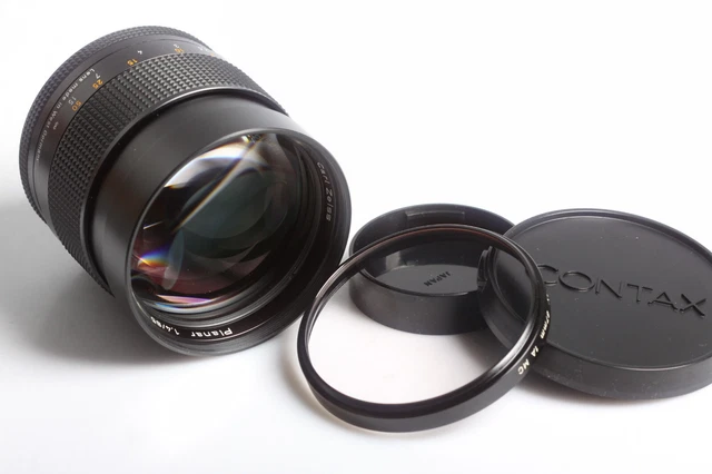 Contax PLANAR 1,4/85 T* Carl Zeiss Lens 85mm 1,4 Contax / Yashica lichtstark