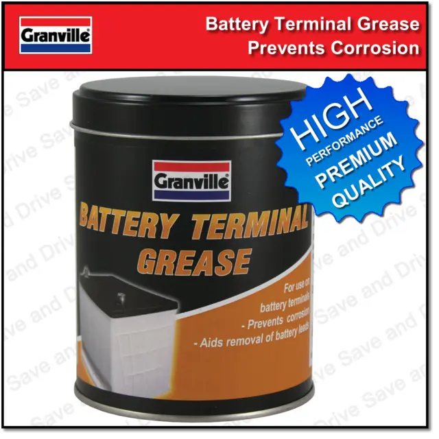 Granville Battery Terminal Grease Prevent Corrosion & Remove Battery Leads 500g