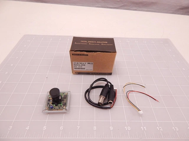 Lot of 95 Total Safety Solution 15-BC90L6-3 843216-0998 NTSC Security Camera T78