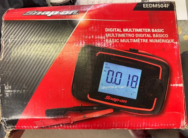 Pre-Owned Snap On EEDM504F Digital Multimeter Basic