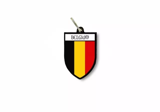 Porte cles clefs cle drapeau collection ville blason belgique belge