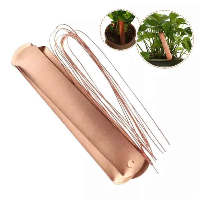 Copper Plant Labels Long Weatherproof Garden Tags Hanging Planting Marker