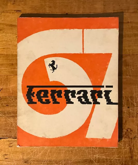 1967 Ferrari Yearbook | Formula 1 Racing | Production Cars| Factory Original
