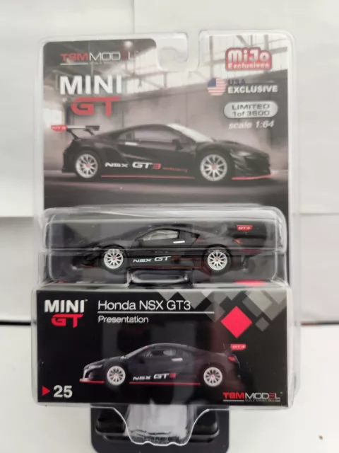 Mijo Exklusiv Mini Gt Honda Nsx GT3 Tsm Modelle N42