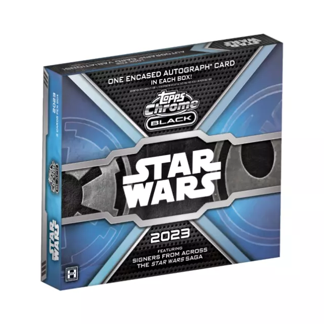 2023 Topps Star Wars Chrome Black Hobby Box