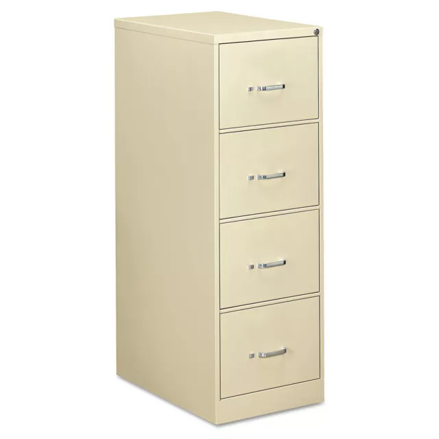 OIF Four-Drawer Economy Vertical File Legal 18 1/4w x 26 1/2d x 52h Putty 42206