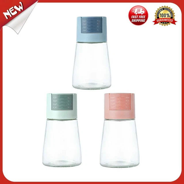 es 100ml Spice Salt Pepper Shakers Seasoning Jar BBQ Condiment Vinegar Bottling