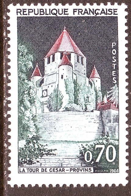 TIMBRE FRANCE NEUF N° 1392A ** TOUR DE CESAR A PROVINS photo non contractuelle EUR 1,00 - FR