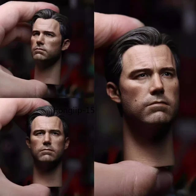 KAI Batman Ben Affleck 1/6 Head Carving Painted Model Figure Accessories Gift DC
