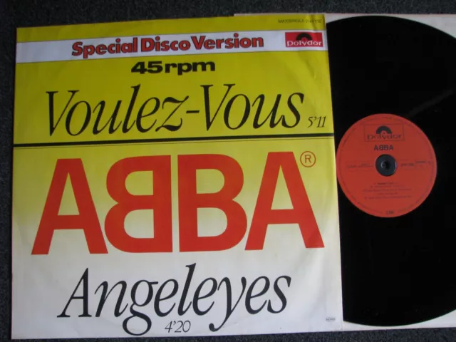 ABBA-Voulez Vous 12 inch Maxi LP-1979 Germany-Polydor-2141 150