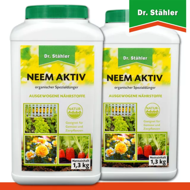 Dr. Stähler 2x 1,3 KG Neem Activo