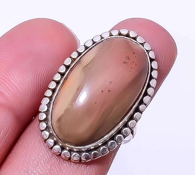 Imperial Jasper - Guadalajara 925 Silver Handmade Ring s.5.5 R1313-24