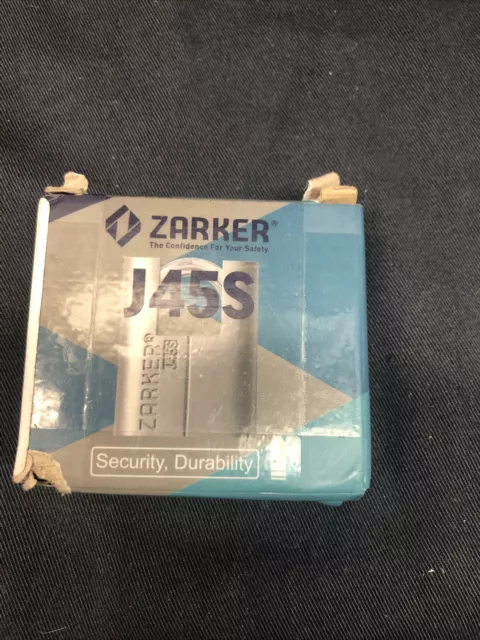 ZARKER J45S Keyed Padlock - Stainless Steel Shackle Lock, Container Storages, Of