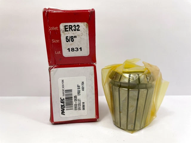 PARLEC ER32-0625 ER32 5/8" Dia. Collet NEW 1pc