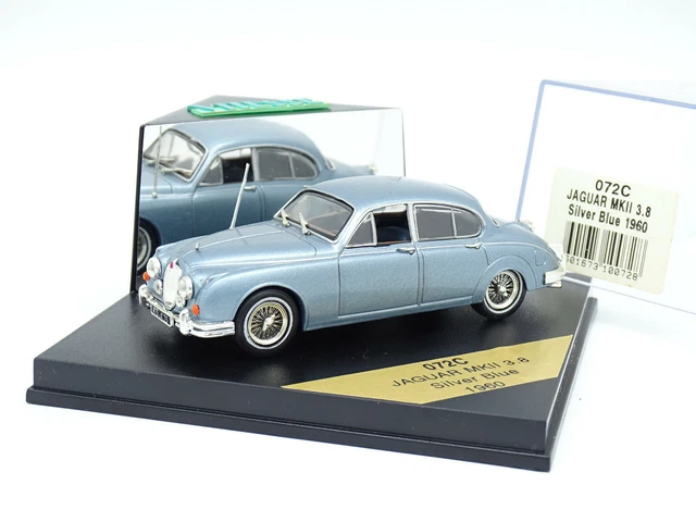 Vitesse 1/43 - Jaguar MKII 3.8L Silver Blue 1960
