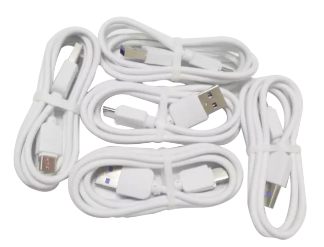 Samsung 5 Pack Charger Cable 3.5FT Fast Phone Charging Cable