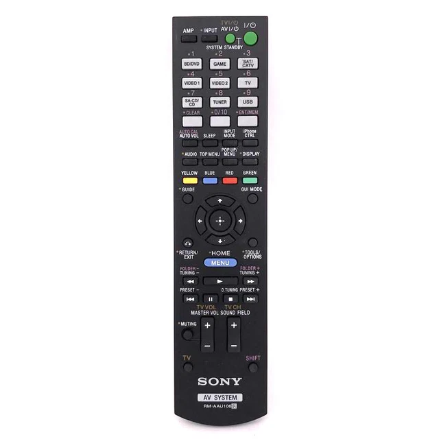 thumbnail image 2 of RM-AAU022 Replacement Remote Control For Sony STR-DG520 STR-DG720 AV Receivers 2 of 4