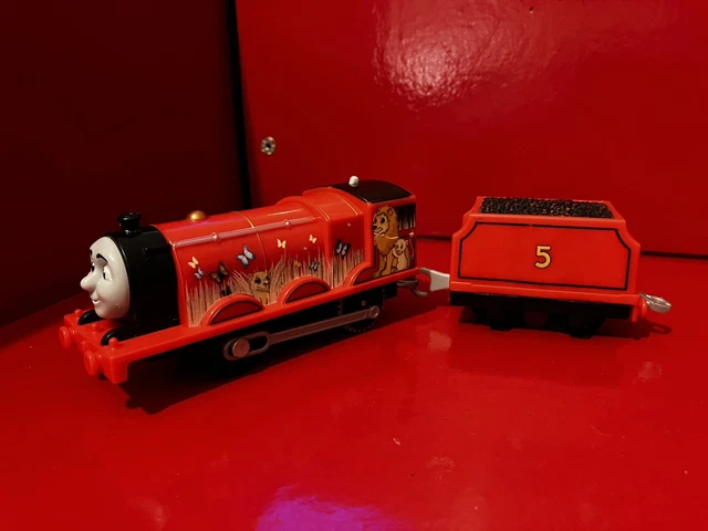 Treno Giocattolo Fisher-Price Trackmaster James Con Tender - Senza Scatola