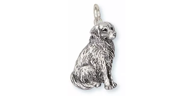 Bernese Mountain Dog Charm Jewelry Sterling Silver Handmade Dog Charm BM20-C