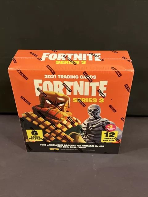 NEW Panini Fortnite Series 3 MEGA BOX Factory Sealed 2021 Trading Cards IN HAND