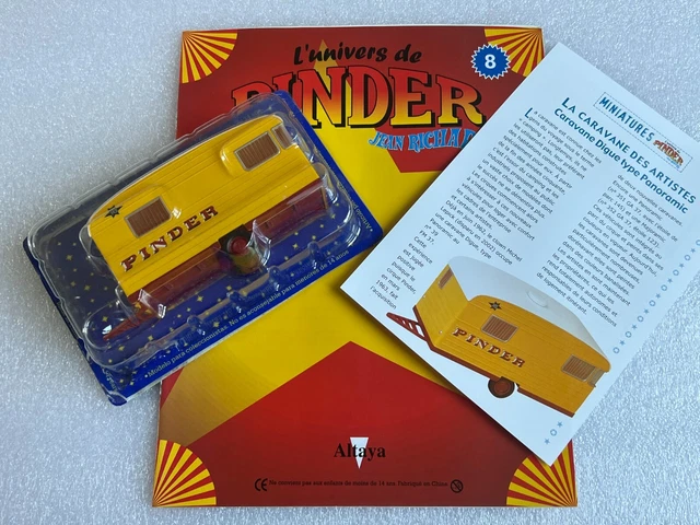 ALTAYA PINDER JEAN Richard n°17 Semi-remorque gradins 1/64 Camion Miniature EUR 11,95 - FR