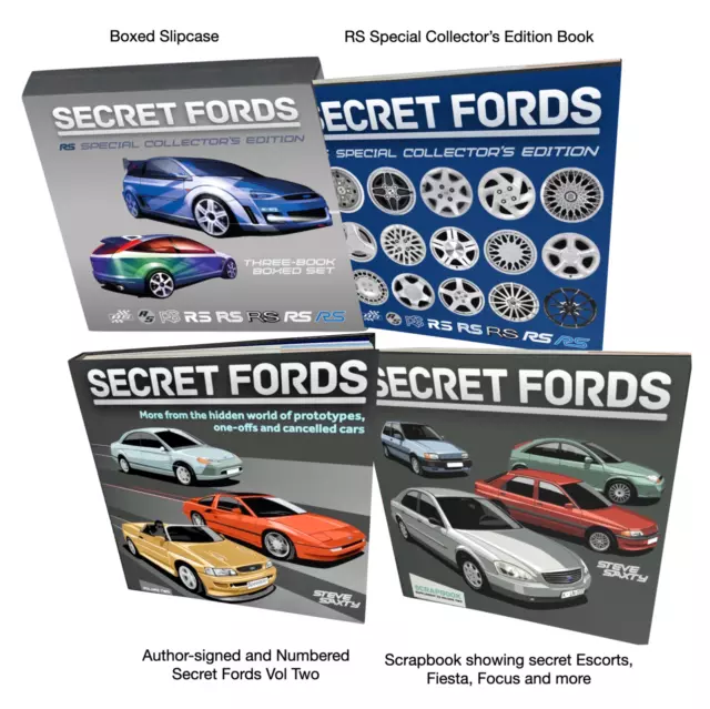 Secret Fords Volume Two RS Special Collector's Edition 3-book Set