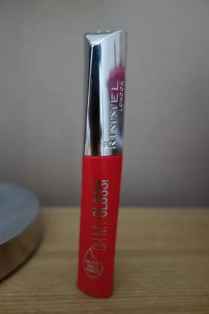 Rimmel London Oh My Gloss! Lip Gloss 500 Pop Mohn Neu