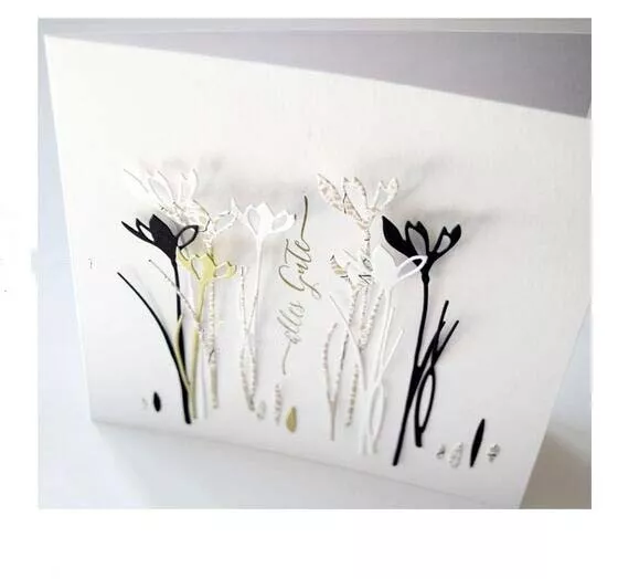 Metal Cutting Dies Mold Flowers Scrapbook Paper Craft Stencils Embossing Decor