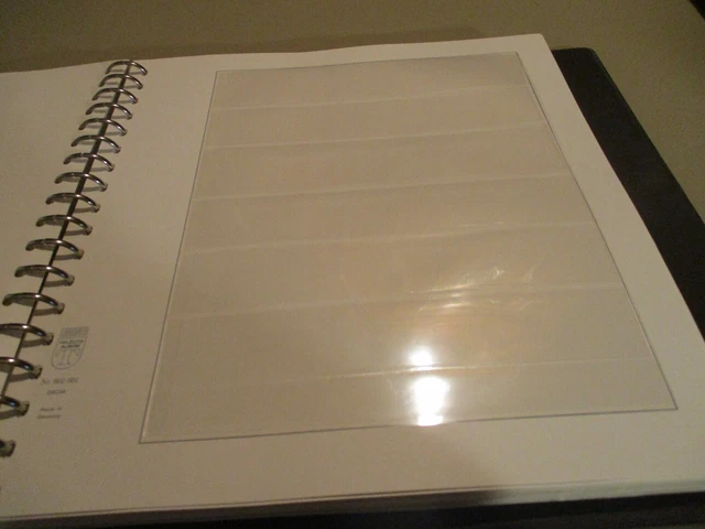 Lindner Ringbinder braun gebraucht mit   50 Einlegeseiten 3