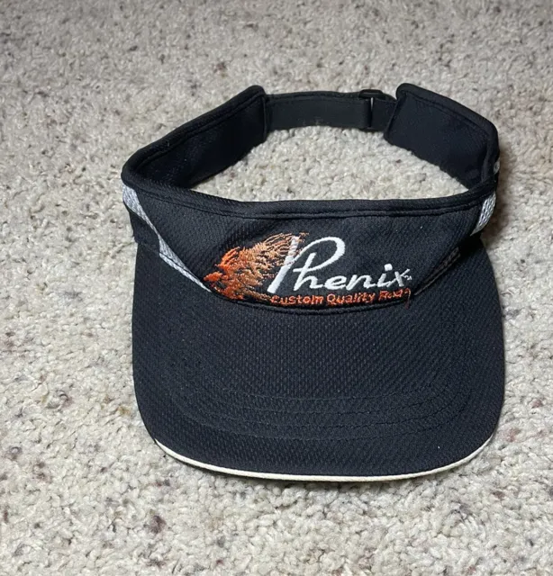 Phenix Custom Quality Fishing Rods Visor Cap Hat Adjustable