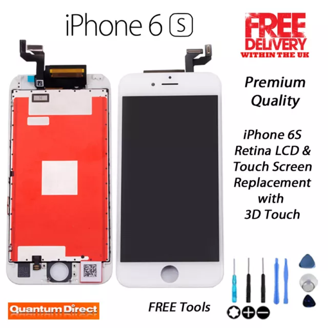 NEW iPhone 6S Retina LCD & Digitiser Touch Screen Assembly with 3D Touch WHITE