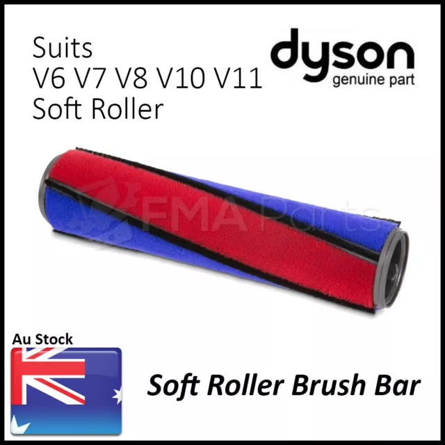 Genuine Dyson Motorhead Soft Roller Bar V6 V7 V8 V10 V11 Vacuum Fluffy Brush New