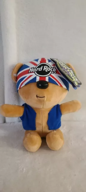 Uk Hard Rock Cafe Plush Teddy Bear
