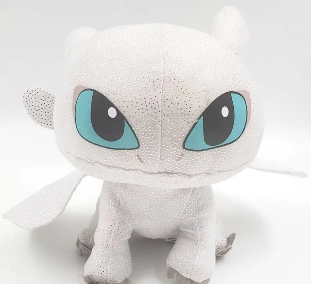HOW TO TRAIN Your Dragon The Hidden World Light Fury White Plush