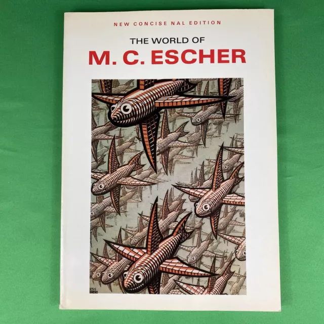 The World Of M.C. Escher Softcover Book New Concise Nal Edition 1974