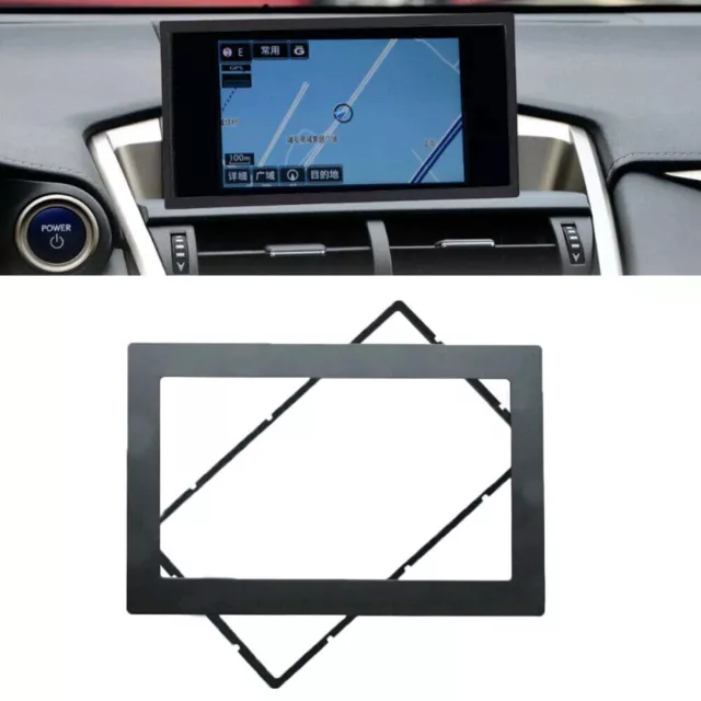 New Universal Double 2 DIN Frame Trims For Stereo Radio Fascia Panel DVD Player